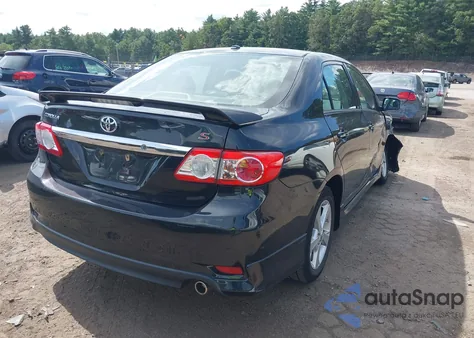2012 Toyota Corolla S из США, поврежденный, VIN 2T1BU4EEXCC885374